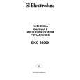 ELECTROLUX EKC5606X Instrukcja Obsługi