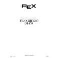 REX-ELECTROLUX FI170 Instrukcja Obsługi