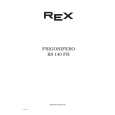 REX-ELECTROLUX RS140FH Instrukcja Obsługi