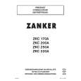 ZANKER ZKC250A Instrukcja Obsługi