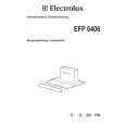 ELECTROLUX EFP6406G/S Instrukcja Obsługi