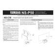 YAMAHA NS-C50 Instrukcja Obsługi