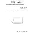 ELECTROLUX EFP6430W Instrukcja Obsługi