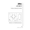JUNO-ELECTROLUX JIK 980E Instrukcja Obsługi