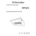 ELECTROLUX EFP6416/S Instrukcja Obsługi