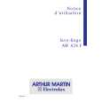ARTHUR MARTIN ELECTROLUX AW824F Instrukcja Obsługi