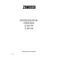 ZANUSSI Z32/5SI Instrukcja Obsługi