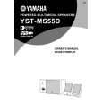 YAMAHA YST-MS55D Instrukcja Obsługi