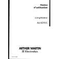 ARTHUR MARTIN ELECTROLUX AU8293C Instrukcja Obsługi