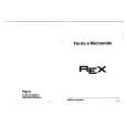 REX-ELECTROLUX M800G LOT1 Instrukcja Obsługi