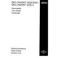 AEG FAV3230U-WN Instrukcja Obsługi