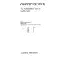 AEG Competence 5858 B Instrukcja Obsługi