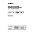 YAMAHA FX500 Instrukcja Obsługi