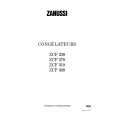 ZANUSSI ZCF319 Instrukcja Obsługi