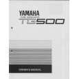 YAMAHA TG500 Instrukcja Obsługi