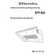 ELECTROLUX EFP629 Instrukcja Obsługi
