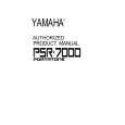 YAMAHA PSR-7000 Instrukcja Obsługi