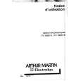 ARTHUR MARTIN ELECTROLUX TV3400N Instrukcja Obsługi