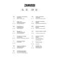 ZANUSSI ZESX2226 Instrukcja Obsługi