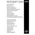 AEG ROTOSOFT3000B Instrukcja Obsługi