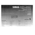 YAMAHA CD-450 Instrukcja Obsługi