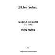 ELECTROLUX EKG5609X Instrukcja Obsługi