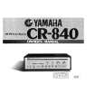 YAMAHA CR-840 Instrukcja Obsługi