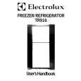 ELECTROLUX TR916 Instrukcja Obsługi