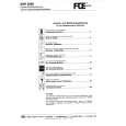 FCE ESR2000 Instrukcja Obsługi