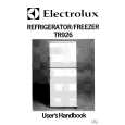 ELECTROLUX TR926W Instrukcja Obsługi