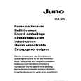 JUNO-ELECTROLUX JEB900E Instrukcja Obsługi