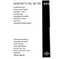 AEG VAMPYRETTE304 Instrukcja Obsługi