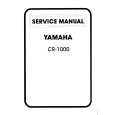 YAMAHA CR1000 Instrukcja Serwisowa