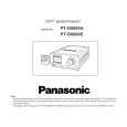 PANASONIC PT-D8600E Instrukcja Obsługi