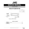 JVC KD-G116 Instrukcja Serwisowa