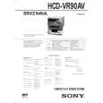 SONY HCDVR90AV Instrukcja Serwisowa