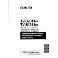 AIWA TV-S2011 Instrukcja Obsługi