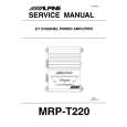 ALPINE MRP-T220 Instrukcja Serwisowa