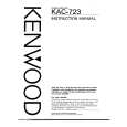KENWOOD KAC723 Instrukcja Obsługi
