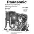 PANASONIC TUDST50W Instrukcja Obsługi