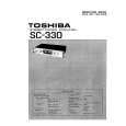 TOSHIBA SC-330 Instrukcja Serwisowa