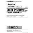 PIONEER DEH-P580MP Instrukcja Serwisowa