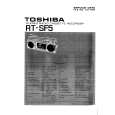 TOSHIBA RT-SF5 Instrukcja Serwisowa