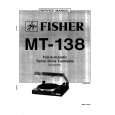 FISHER MT138 Instrukcja Serwisowa
