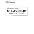 ROLAND SR-JV80-01 Instrukcja Obsługi