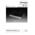 TECHNICS SL-L1 Instrukcja Obsługi