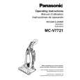 PANASONIC MCV7721 Instrukcja Obsługi