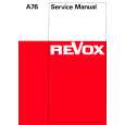 REVOX A76 Instrukcja Serwisowa