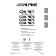 ALPINE CDA7876RB Instrukcja Obsługi