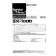 PIONEER SX-1600 Instrukcja Serwisowa